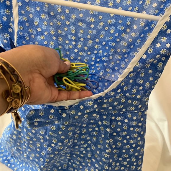 Handmade Hanging Clothespin Bag - Picture 6 of 14